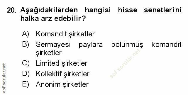 Soru 20