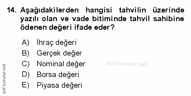 Soru 14
