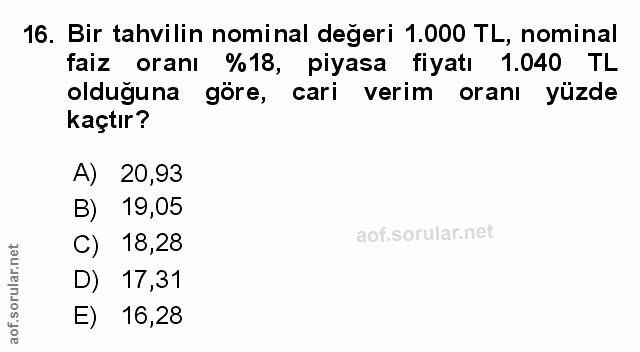 Soru 16