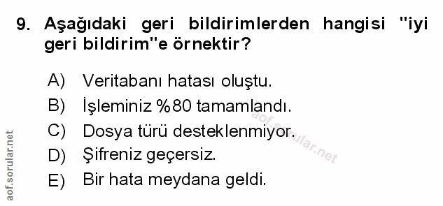 Soru 9