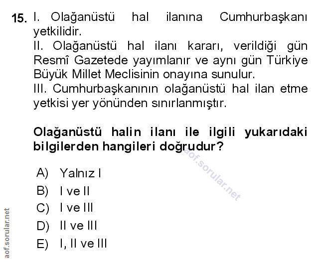 Soru 15