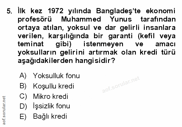 Soru 5