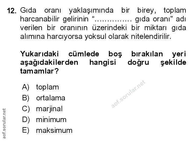 Soru 12