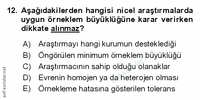 Soru 12