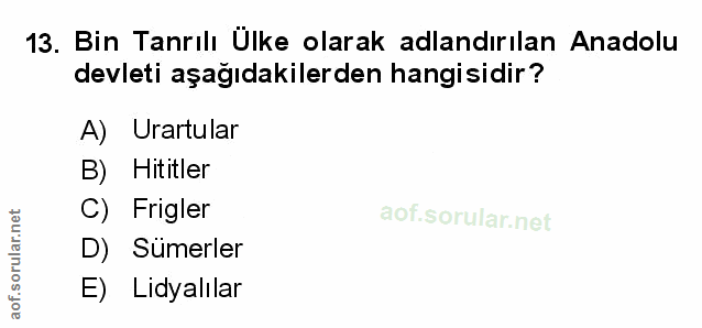 Soru 13