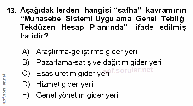 Soru 13