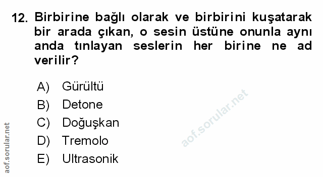 Soru 12