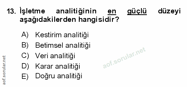 Soru 13