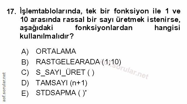 Soru 17