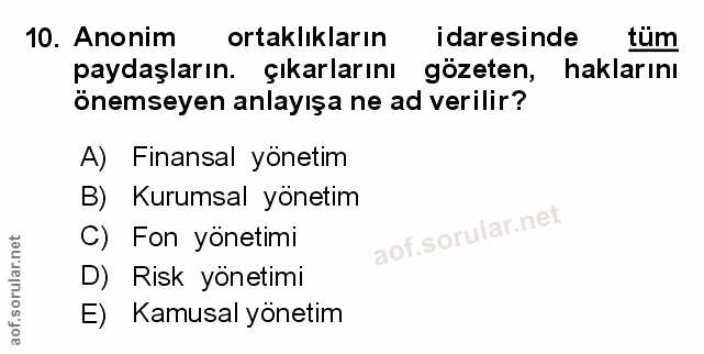 Soru 10