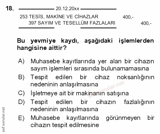 Soru 18