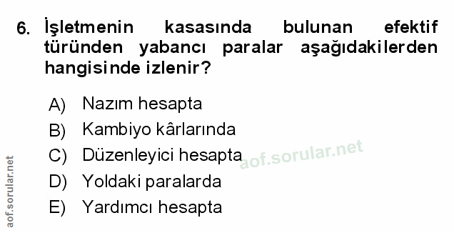 Soru 6