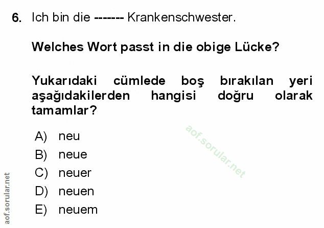 Soru 6