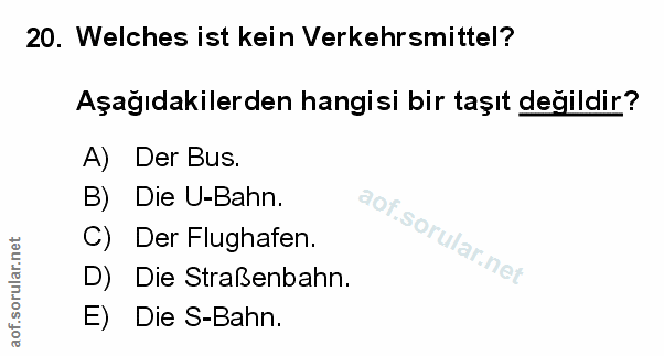Soru 20