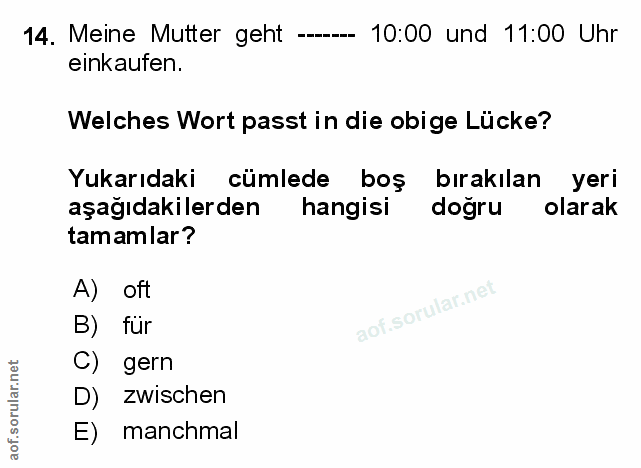Soru 14