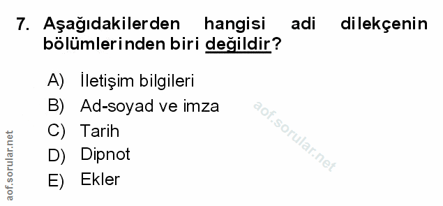 Soru 7