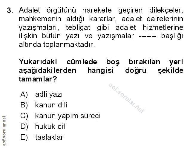 Soru 3