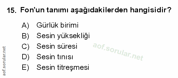 Soru 15