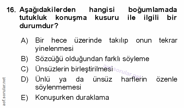 Soru 16