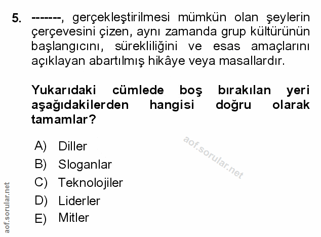 Soru 5