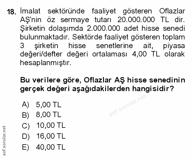 Soru 18