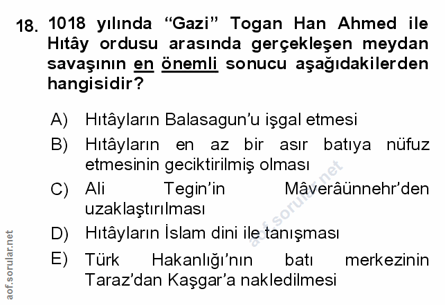 Soru 18