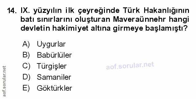 Soru 14