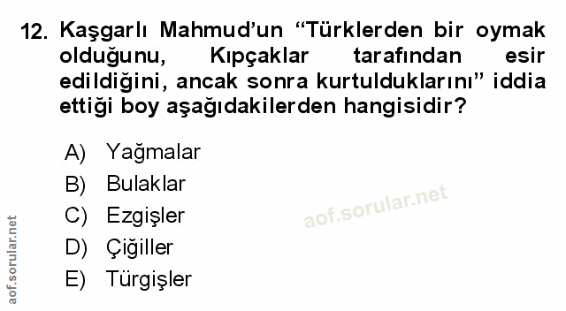 Soru 12
