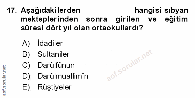 Soru 17