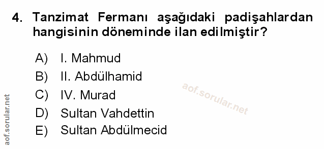 Soru 4