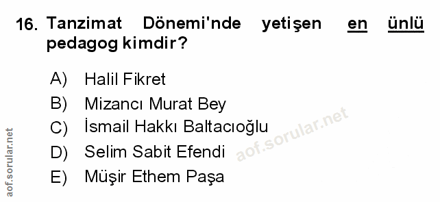 Soru 16