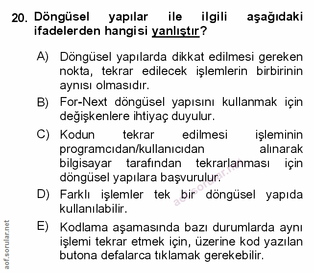 Soru 20