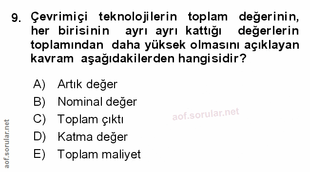 Soru 9
