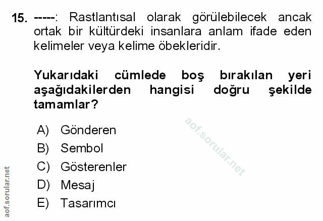 Soru 15
