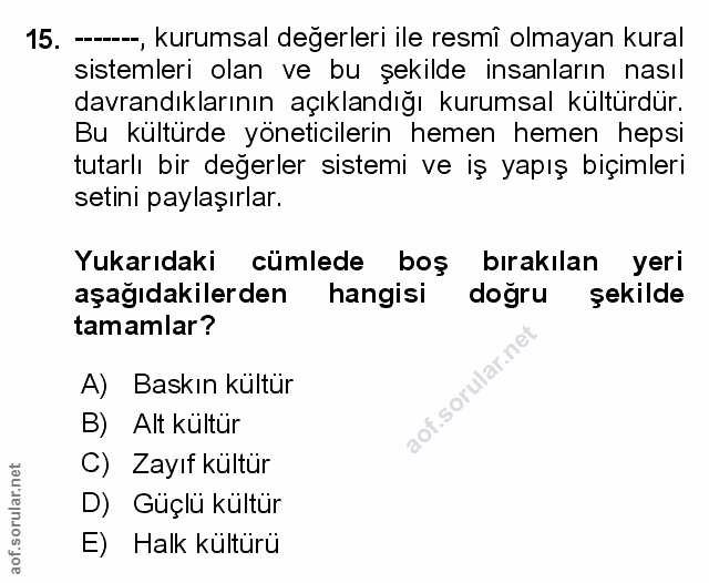 Soru 15