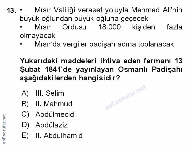 Soru 13