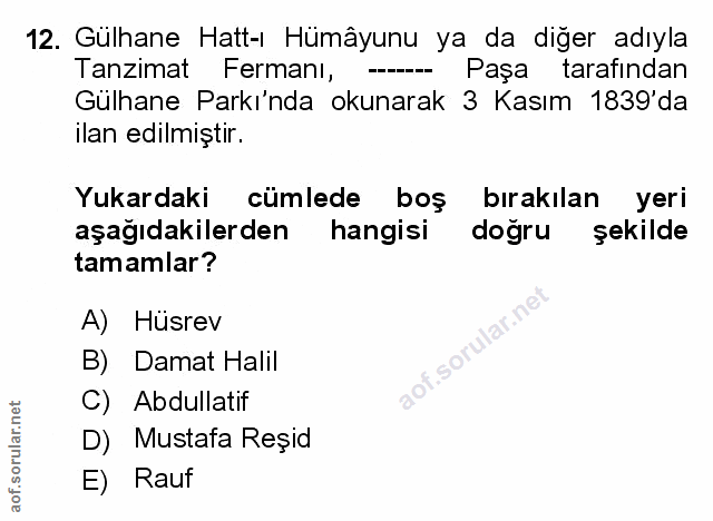 Soru 12
