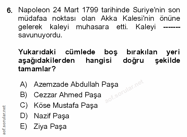 Soru 6