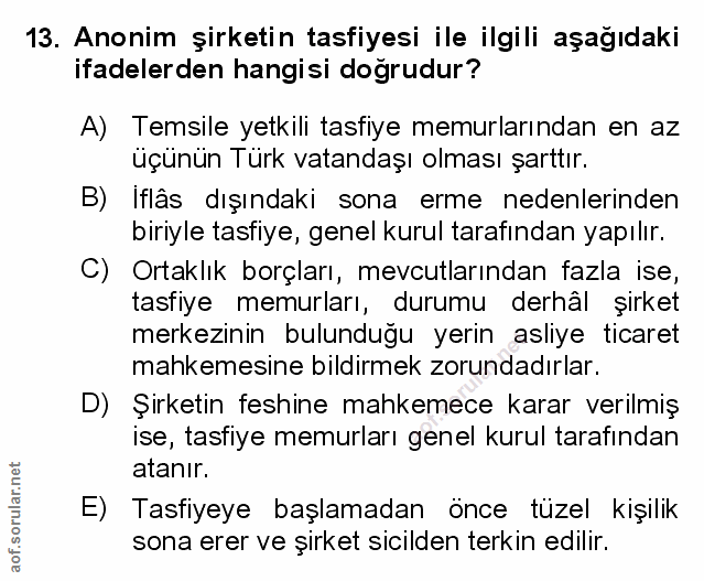 Soru 13