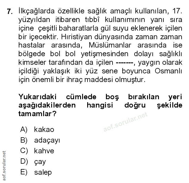 Soru 7
