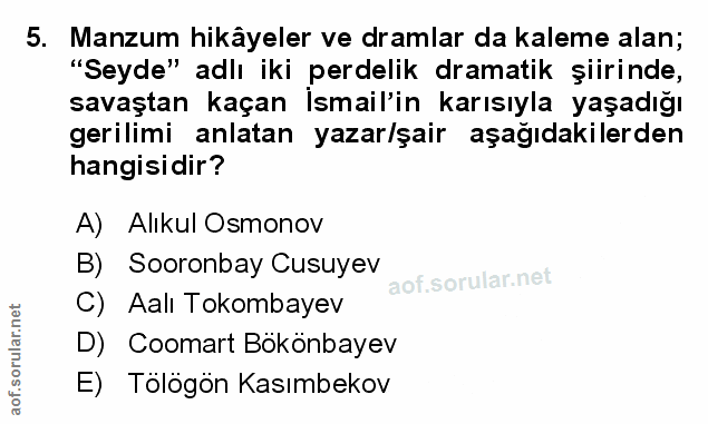 Soru 5