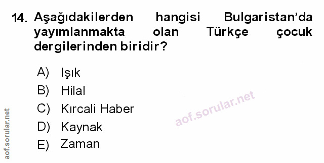 Soru 14
