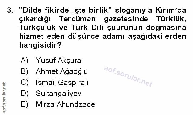 Soru 3