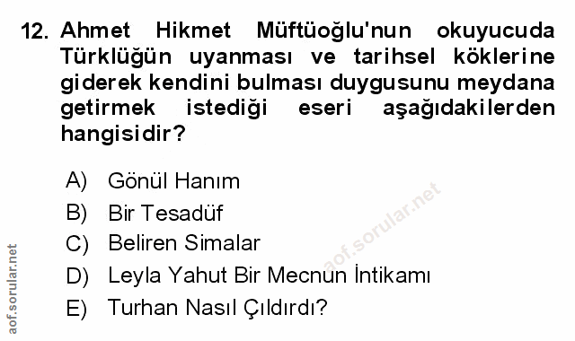Soru 12