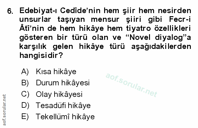 Soru 6