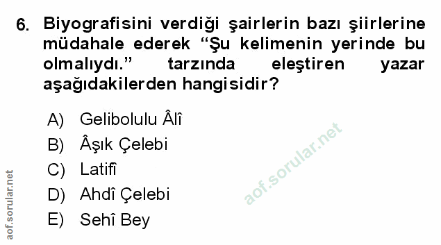 Soru 6
