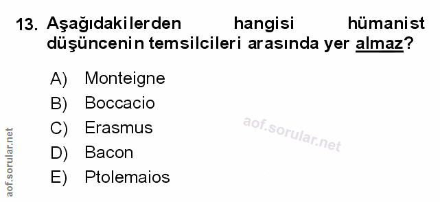 Soru 13