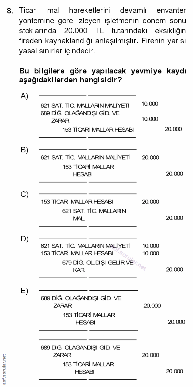 Soru 8