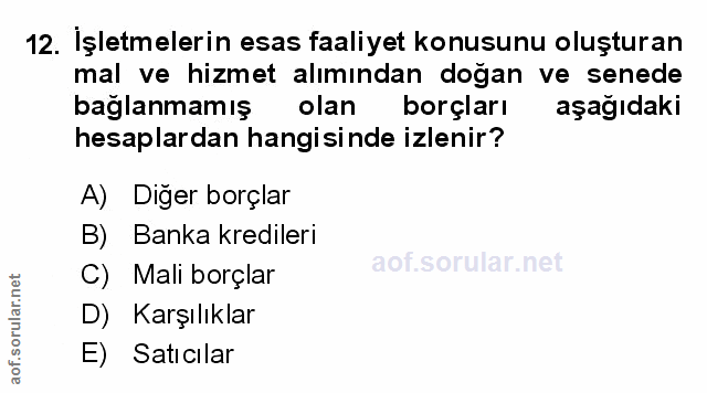 Soru 12