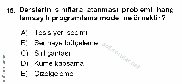 Soru 15